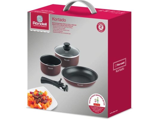 Набор посуды Rondell Kortado 1012-RD-02 (5 предметов)